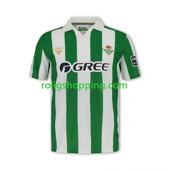 Fotbollströja Real Betis Retro Män Hemmaställ 2025-2026 Kort ärm