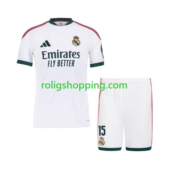Fotbollströja Real Madrid Arda Guler 15 Barn Hemmaställ 2026-2027 Kort ärm