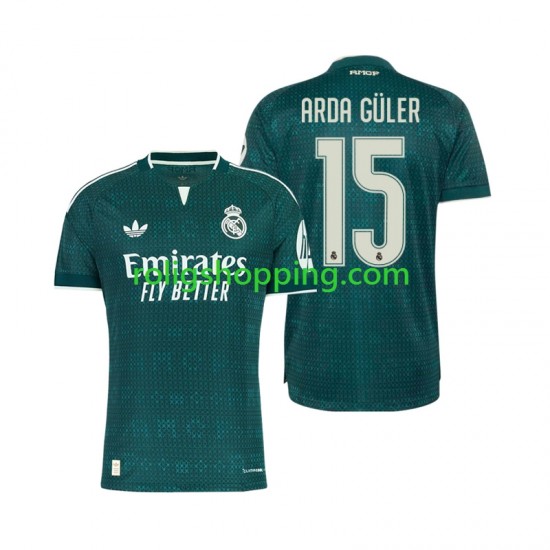 Fotbollströja Real Madrid Arda Guler 15 Män Bortaställ 2026-2027 Kort ärm