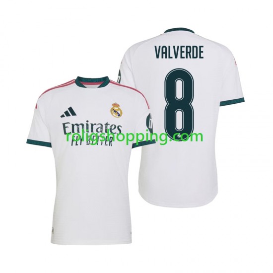 Fotbollströja Real Madrid Federico Valverde 8 Män Hemmaställ 2026-2027 Kort ärm