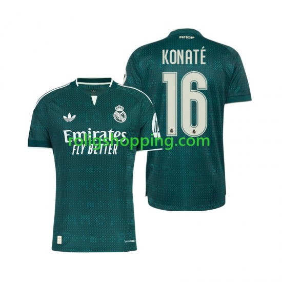 Fotbollströja Real Madrid Ibrahima Konate 16 Män Bortaställ 2026-2027 Kort ärm