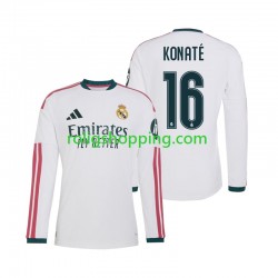 Fotbollströja Real Madrid Ibrahima Konate 16 Män Hemmaställ 2026-2027 Lång ärm