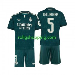 Fotbollströja Real Madrid Jude Bellingham 5 Barn Bortaställ 2026-2027 Kort ärm