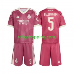 Fotbollströja Real Madrid Jude Bellingham 5 Barn Tredjeställ 2026-2027 Kort ärm