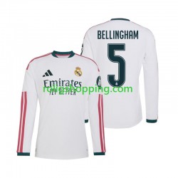 Fotbollströja Real Madrid Jude Bellingham 5 Män Hemmaställ 2026-2027 Lång ärm