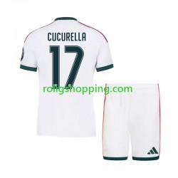 Fotbollströja Real Madrid Marc Cucurella 17 Barn Hemmaställ 2026-2027 Kort ärm