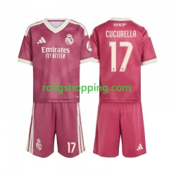 Fotbollströja Real Madrid Marc Cucurella 17 Barn Tredjeställ 2026-2027 Kort ärm