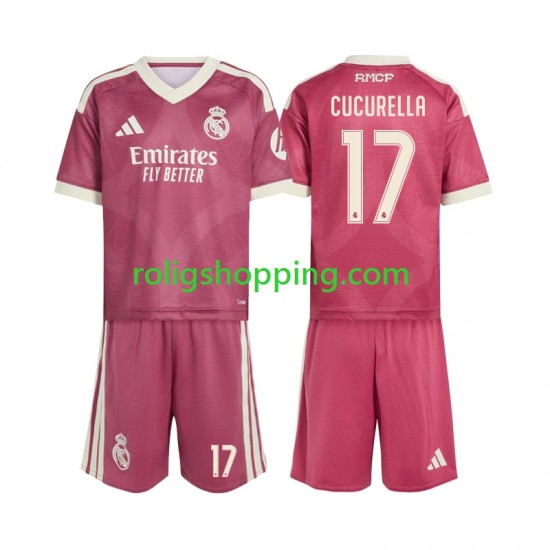 Fotbollströja Real Madrid Marc Cucurella 17 Barn Tredjeställ 2026-2027 Kort ärm