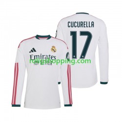 Fotbollströja Real Madrid Marc Cucurella 17 Män Hemmaställ 2026-2027 Lång ärm