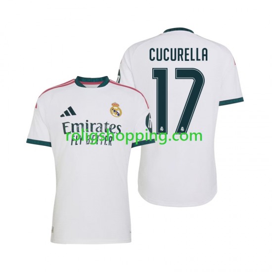 Fotbollströja Real Madrid Marc Cucurella 17 Män Hemmaställ 2026-2027 Kort ärm