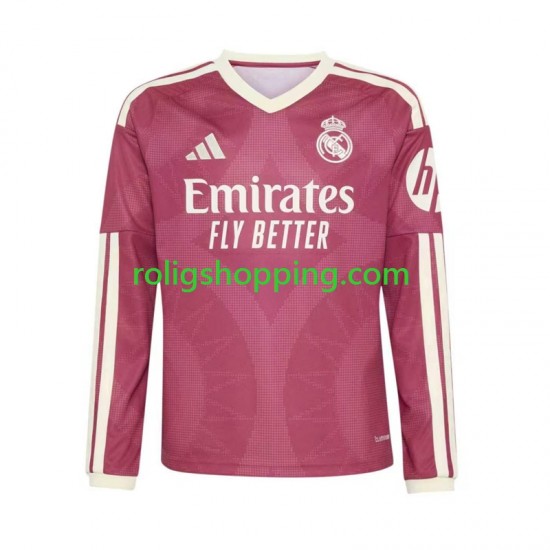 Fotbollströja Real Madrid Män Tredjeställ 2026-2027 Lång ärm