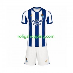 Fotbollströja Real Sociedad Barn Hemmaställ 2026-2027 Kort ärm