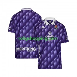 Fotbollströja Real Valladolid Retro Män Hemmaställ 2025-2026 Kort ärm Fotbollströja Real Valladolid Retro Män Hemmaställ 2025-2026 Kort ärm
