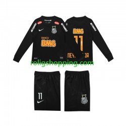 Fotbollströja Santos NEYMAR JR 11 Classic 2012 2013 Retro Barn Bortaställ Lång ärm