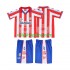 Fotbollströja Sporting Lissabon 1996 1997 Retro Barn Hemmaställ Kort ärm