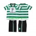 Fotbollströja Sporting Lissabon 2000 Retro Barn Hemmaställ 1999 Kort ärm