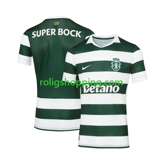 Fotbollströja Sporting Lissabon Män Hemmaställ 2026-2027 Kort ärm