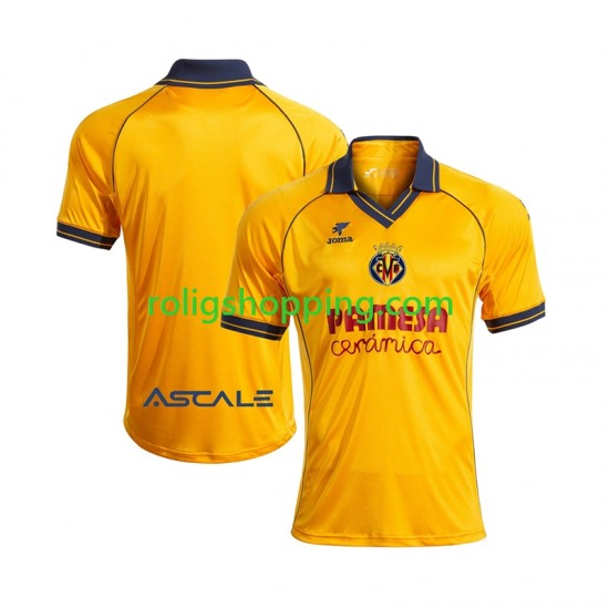 Fotbollströja Villarreal CF Retro Män Hemmaställ 2025-2026 Kort ärm