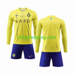 Fotbollströja Al-Nassr Barn Hemmaställ 2023-2024 Lång ärm