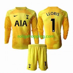 Fotbollströja Tottenham Hotspur Hugo Lloris 1 Målvakt Barn Hemmaställ 2022-2023 Lång ärm