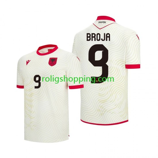 Fotbollströja Albanien Armando Broja 9 Män Bortaställ World Cup 2026 Kort ärm