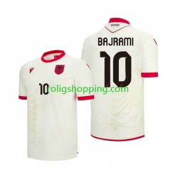 Fotbollströja Albanien Nedim Bajrami 10 Män Bortaställ World Cup 2026 Kort ärm