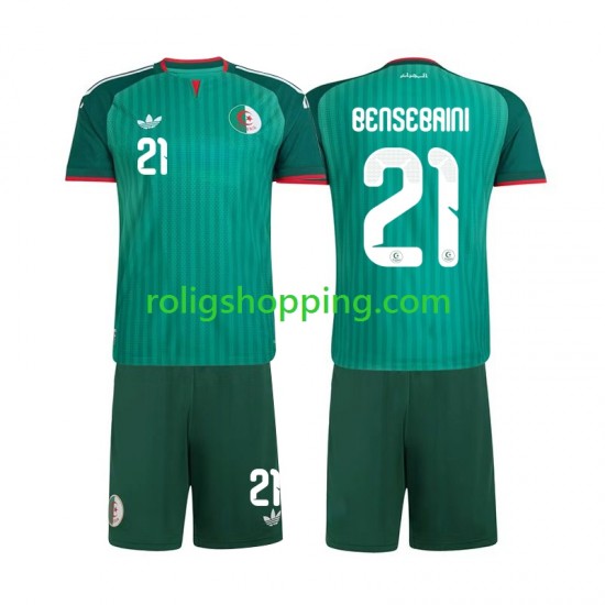 Fotbollströja Algeriet Ramy Bensebaini 21 Barn Bortaställ 2026 Kort ärm