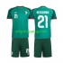 Fotbollströja Algeriet Ramy Bensebaini 21 Barn Bortaställ 2026 Kort ärm
