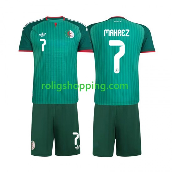 Fotbollströja Algeriet Riyad Mahrez 7 Barn Bortaställ 2026 Kort ärm