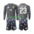 Fotbollströja Argentina Emiliano Martinez 23 Målvakt Barn Hemmaställ World Cup 2026 Lång ärm