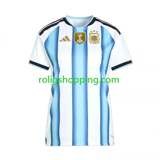 Fotbollströja Argentina Kvinnor Hemmaställ World Cup 2026 Kort ärm