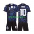 Fotbollströja Argentina Lionel Messi 10 Barn Bortaställ World Cup 2026 Kort ärm