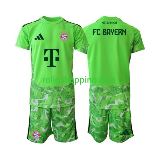 Fotbollströja FC Bayern München Målvakt Barn Hemmaställ 2026-2027 Kort ärm