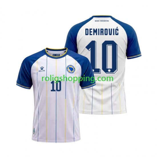 Fotbollströja Bosnien Hercegovina Ermedin Demirovic 10 Män Bortaställ World Cup 2026 Kort ärm