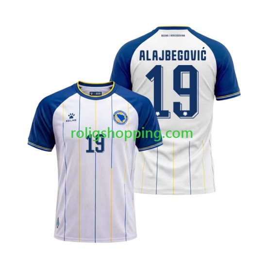 Fotbollströja Bosnien Hercegovina Kerim Alajbegovic 19 Män Bortaställ World Cup 2026 Kort ärm