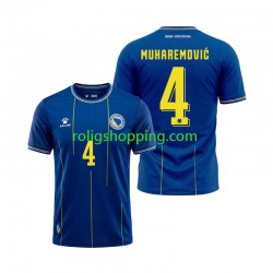 Fotbollströja Bosnien Hercegovina Tarik Muharemovic 4 Män Hemmaställ World Cup 2026 Kort ärm