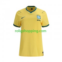 Fotbollströja Brasilien Kvinnor Hemmaställ World Cup 2026 Kort ärm