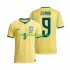 Fotbollströja Brasilien Matheus Cunha 9 Män Hemmaställ World Cup 2026 Kort ärm