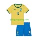 Fotbollströja Brasilien Neymar JR 10 Barn Hemmaställ World Cup 2026 Kort ärm