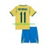 Fotbollströja Brasilien Raphinha 11 Barn Hemmaställ World Cup 2026 Kort ärm