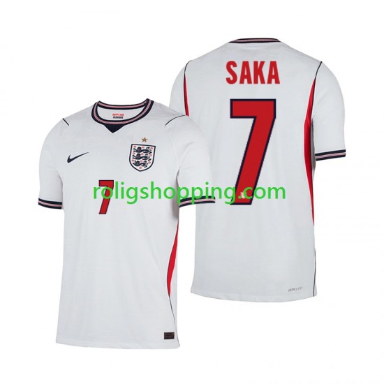 Fotbollströja England Bukayo Saka 7 Män Hemmaställ World Cup 2026 Kort ärm