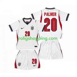Fotbollströja England Cole Palmer 20 Barn Hemmaställ World Cup 2026 Kort ärm