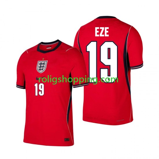Fotbollströja England Eberechi Eze 19 Män Bortaställ World Cup 2026 Kort ärm