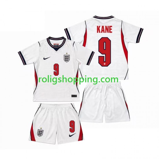 Fotbollströja England Harry Kane 9 Barn Hemmaställ World Cup 2026 Kort ärm