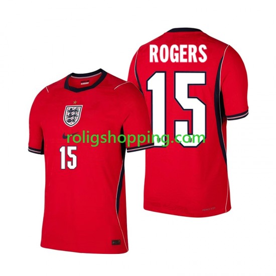 Fotbollströja England Morgan Rogers 15 Män Bortaställ World Cup 2026 Kort ärm