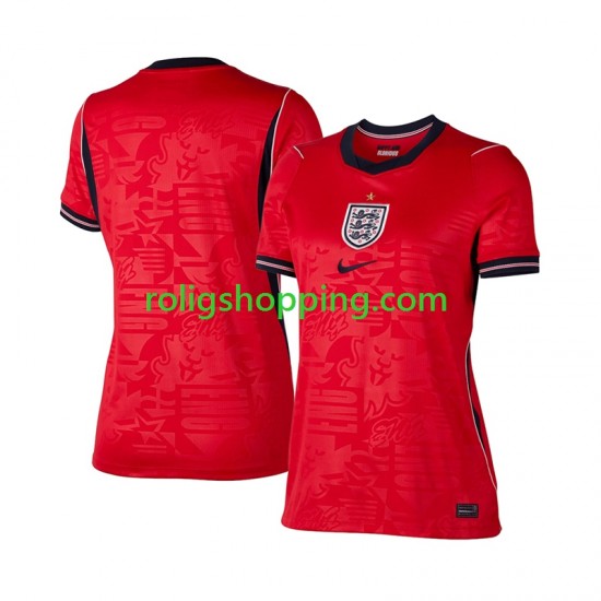 Fotbollströja England Kvinnor Bortaställ World Cup 2026 Kort ärm