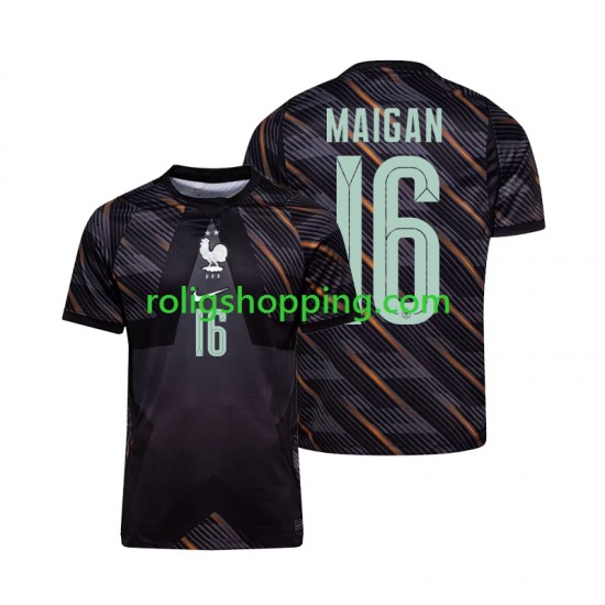 Fotbollströja Frankrike Mike Maignan 16 Målvakt Män Hemmaställ World Cup 2026 Kort ärm