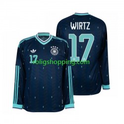 Fotbollströja Tyskland Florian Wirtz 17 Män Bortaställ World Cup 2026 Lång ärm