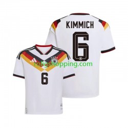 Fotbollströja Tyskland Joshua Kimmich 6 Män Hemmaställ World Cup 2026 Kort ärm