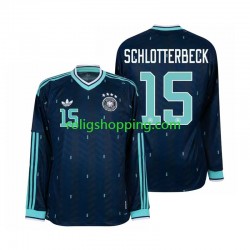 Fotbollströja Tyskland Nico Schlotterbeck 15 Män Bortaställ World Cup 2026 Lång ärm